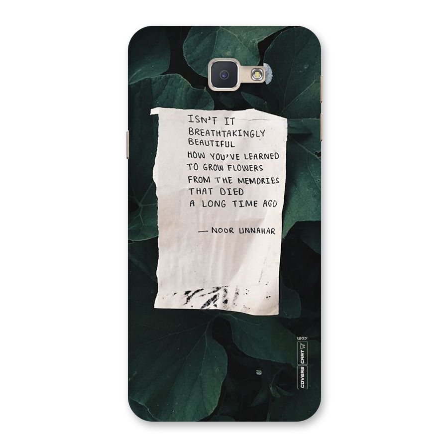 Memories Back Case for Galaxy J5 Prime