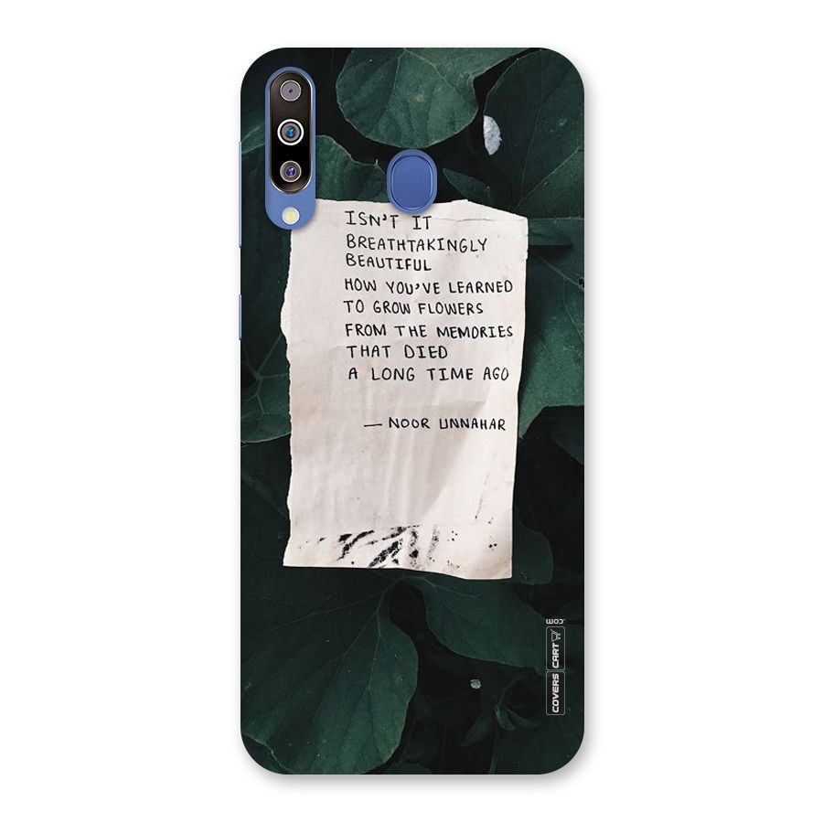 Memories Back Case for Galaxy M30