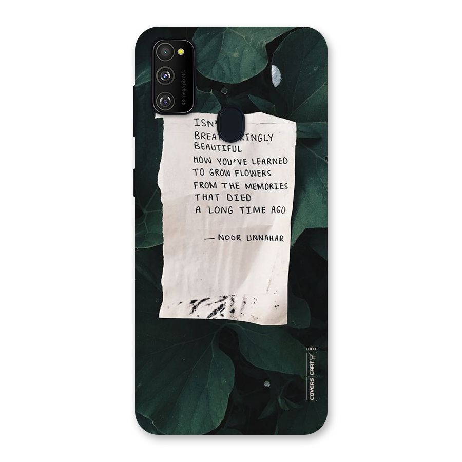Memories Back Case for Galaxy M30s