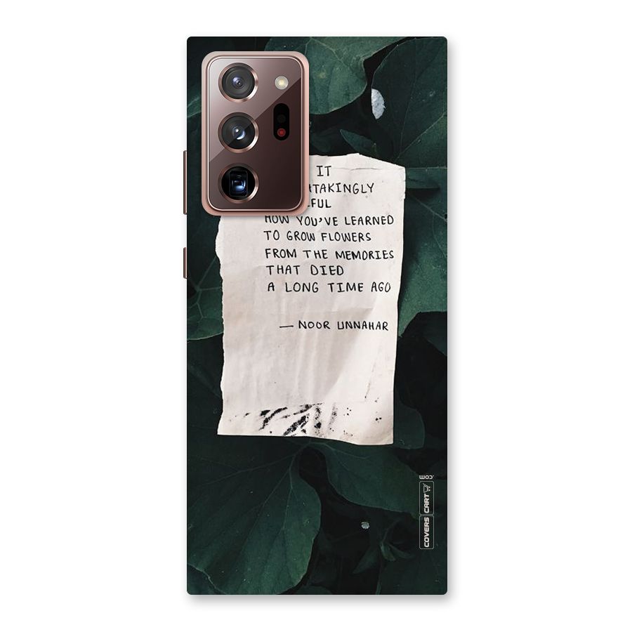Memories Back Case for Galaxy Note 20 Ultra