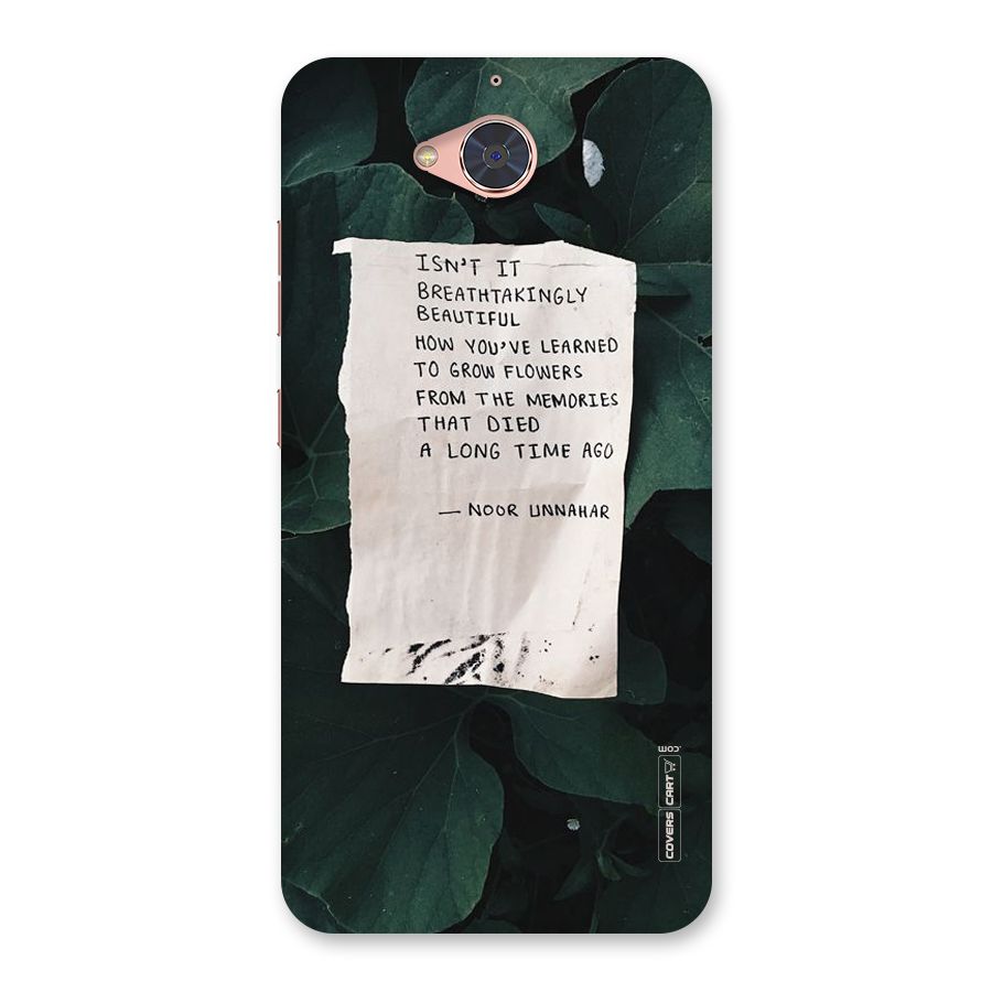 Memories Back Case for Gionee S6 Pro
