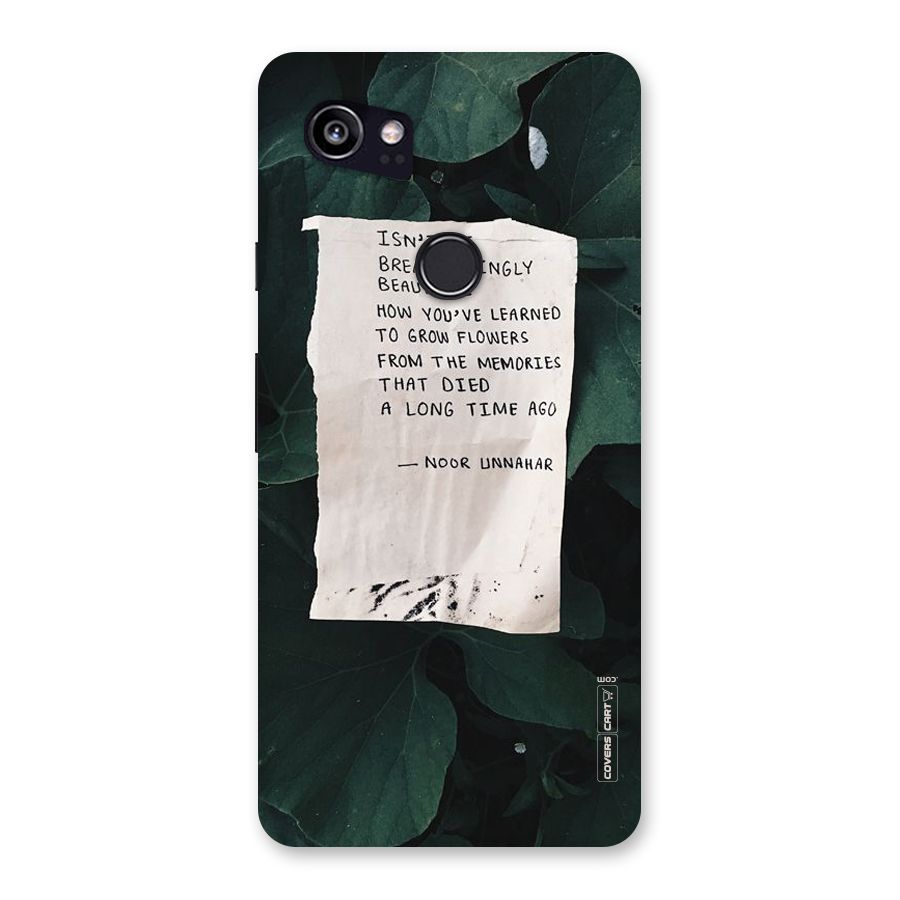 Memories Back Case for Google Pixel 2 XL