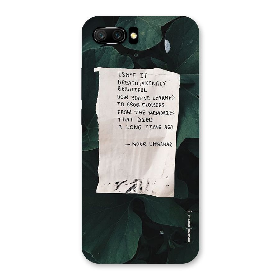 Memories Back Case for Honor 10