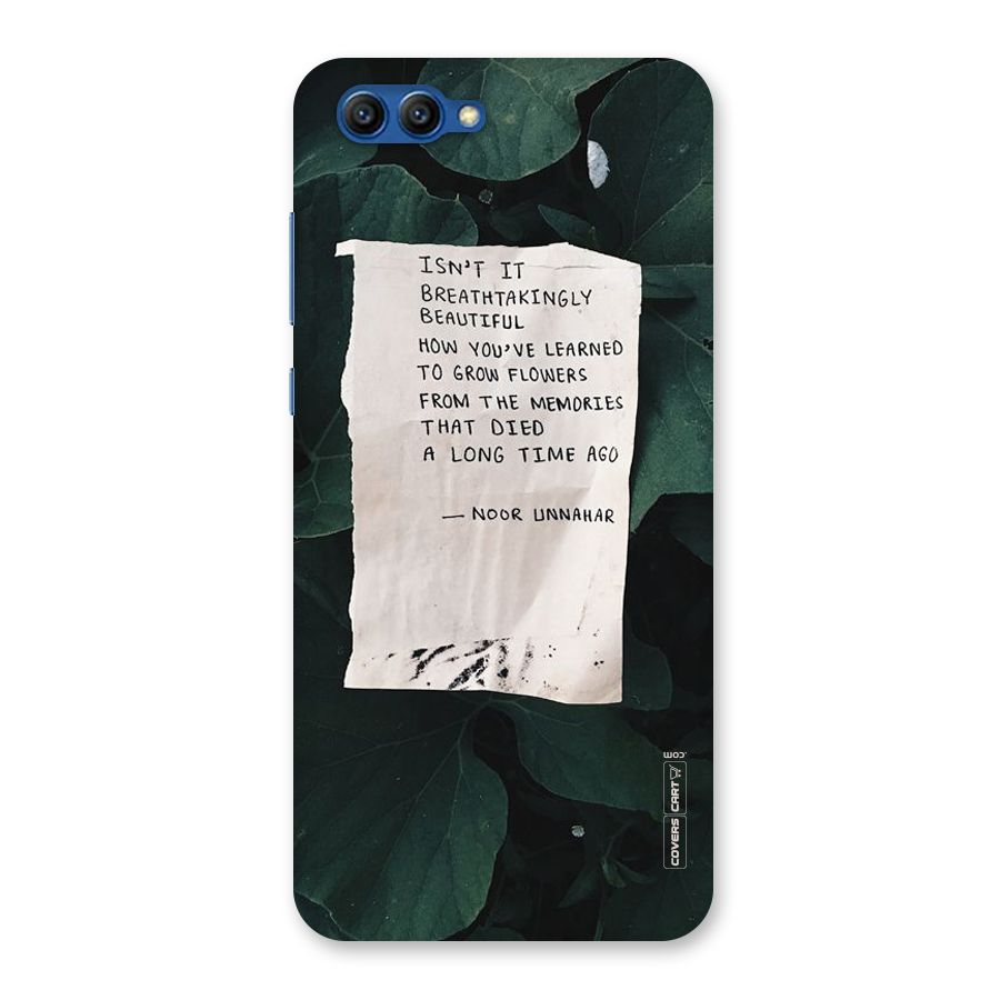 Memories Back Case for Honor View 10