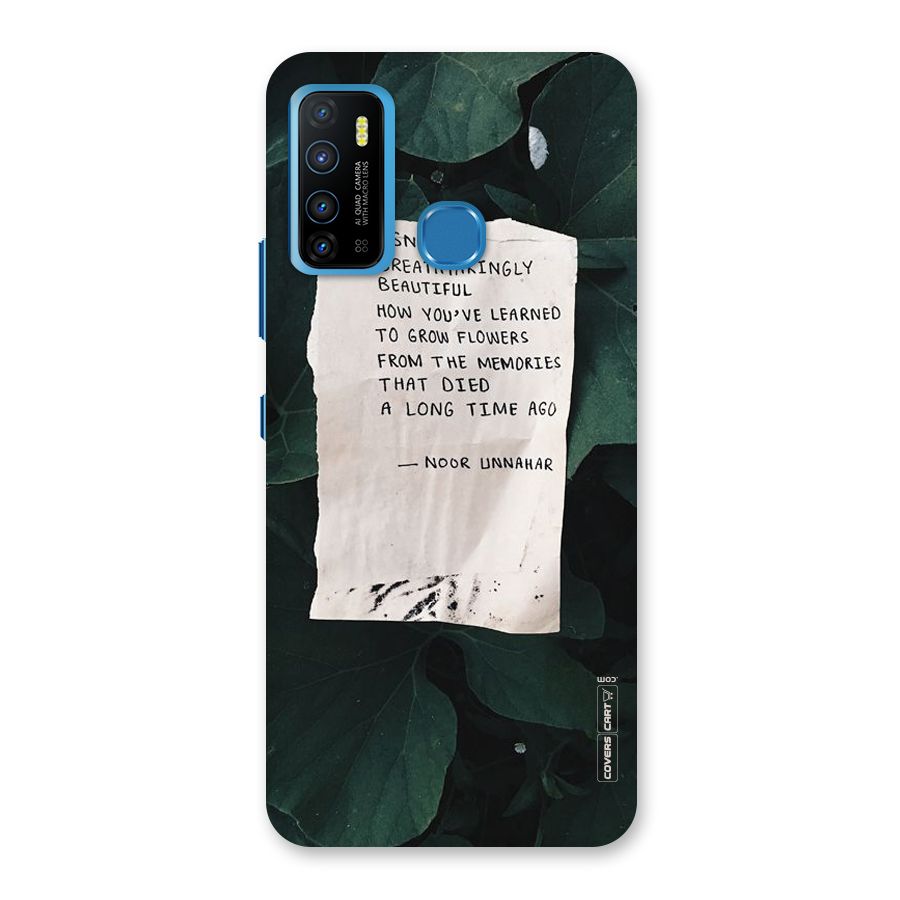 Memories Back Case for Infinix Hot 9