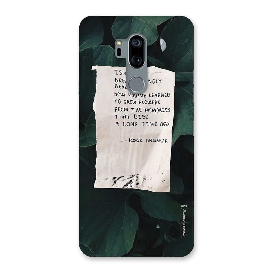 Memories Back Case for LG G7