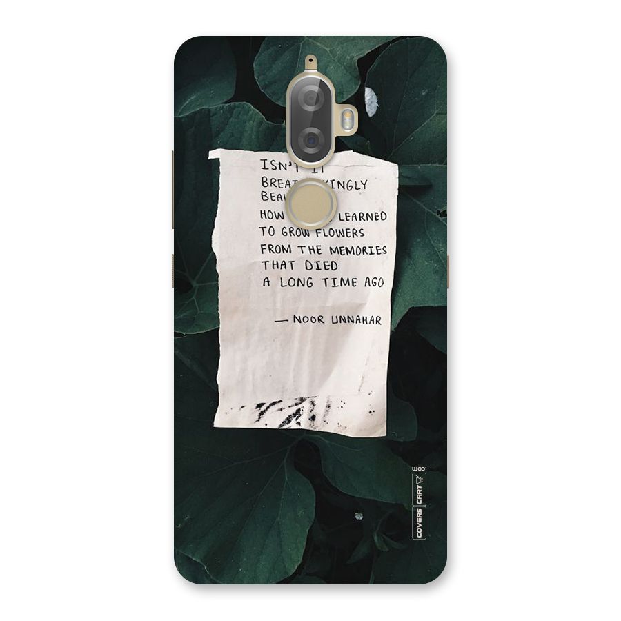 Memories Back Case for Lenovo K8 Plus