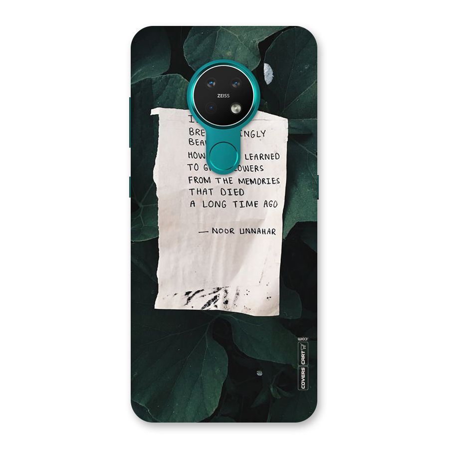 Memories Back Case for Nokia 7.2