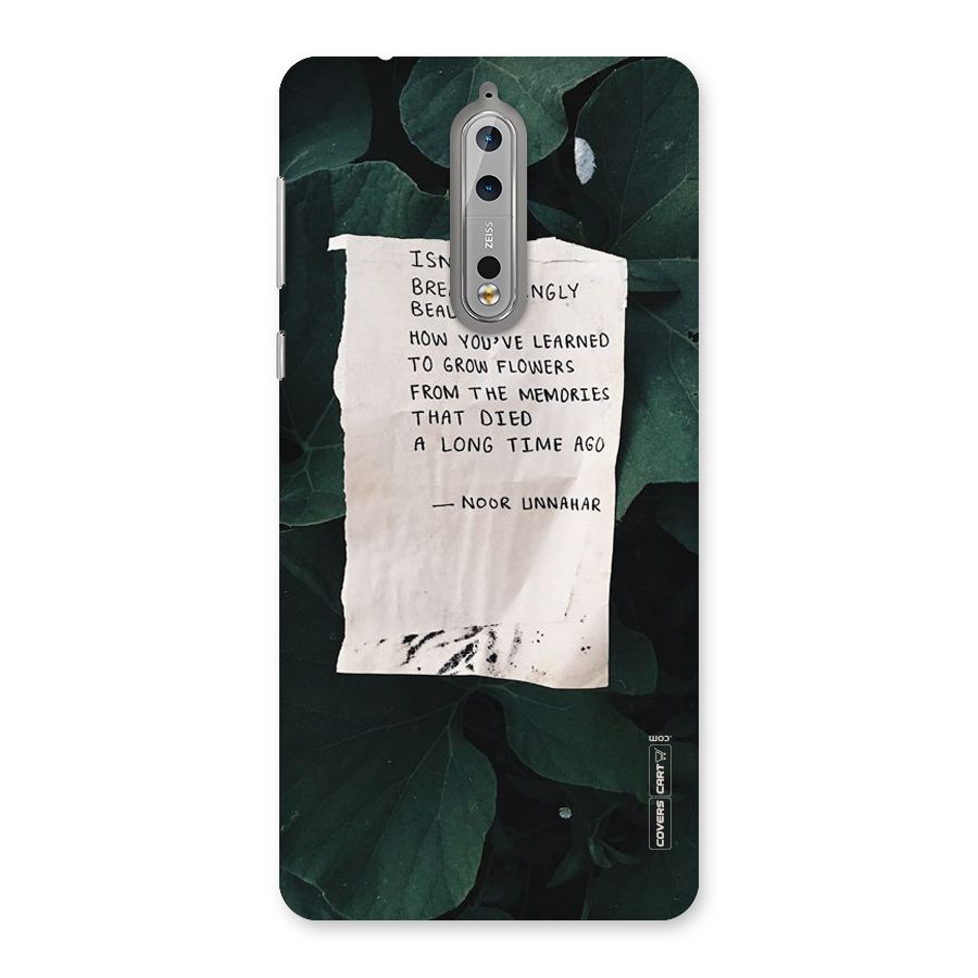 Memories Back Case for Nokia 8