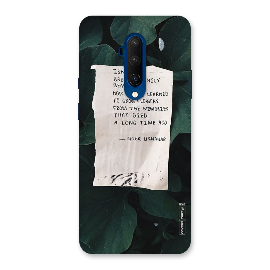 Memories Back Case for OnePlus 7T Pro
