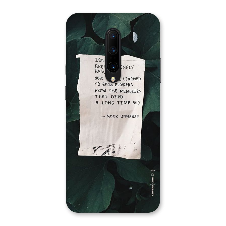 Memories Back Case for OnePlus 7 Pro