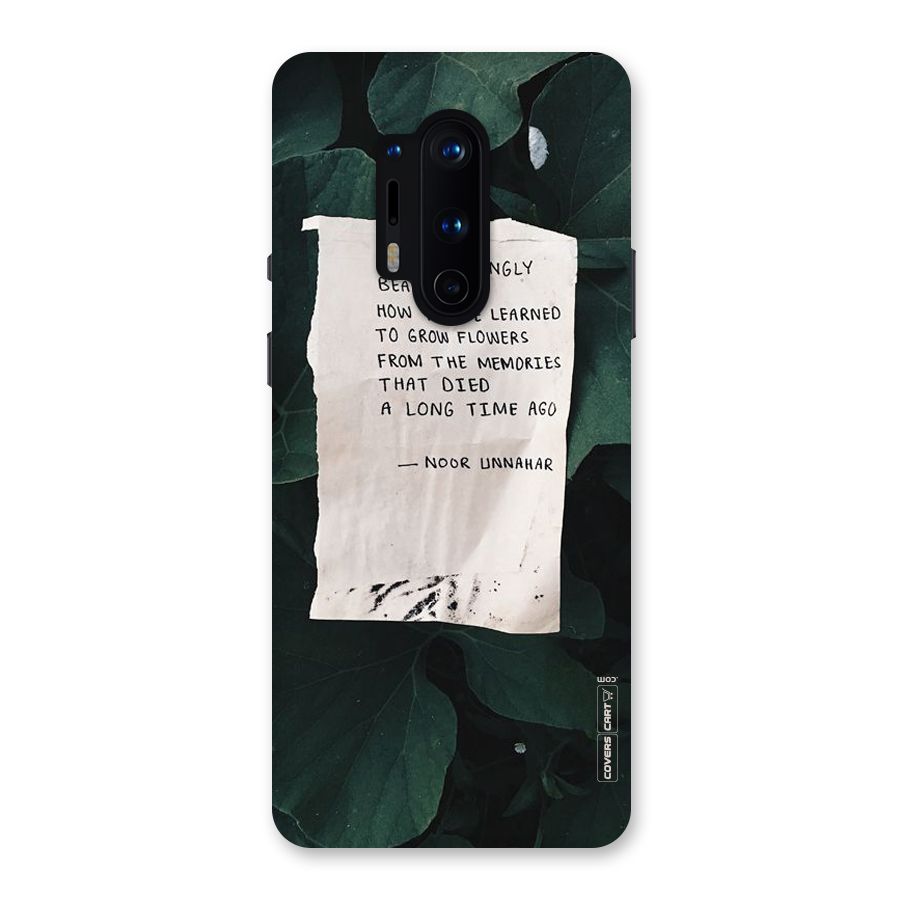 Memories Back Case for OnePlus 8 Pro