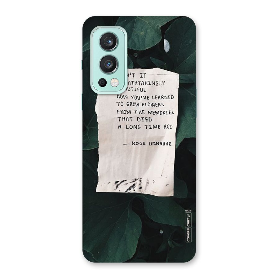 Memories Back Case for OnePlus Nord 2 5G