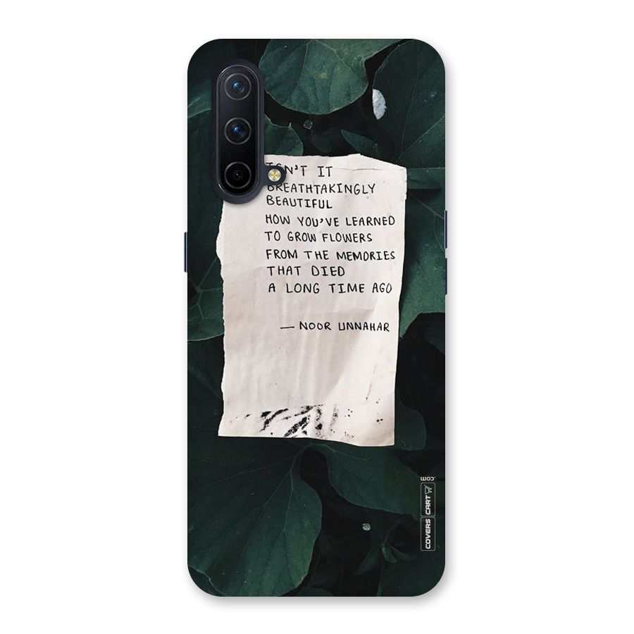 Memories Back Case for OnePlus Nord CE 5G