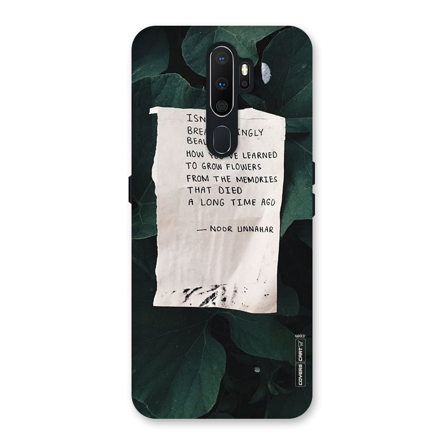 Memories Back Case for Oppo A5 (2020)