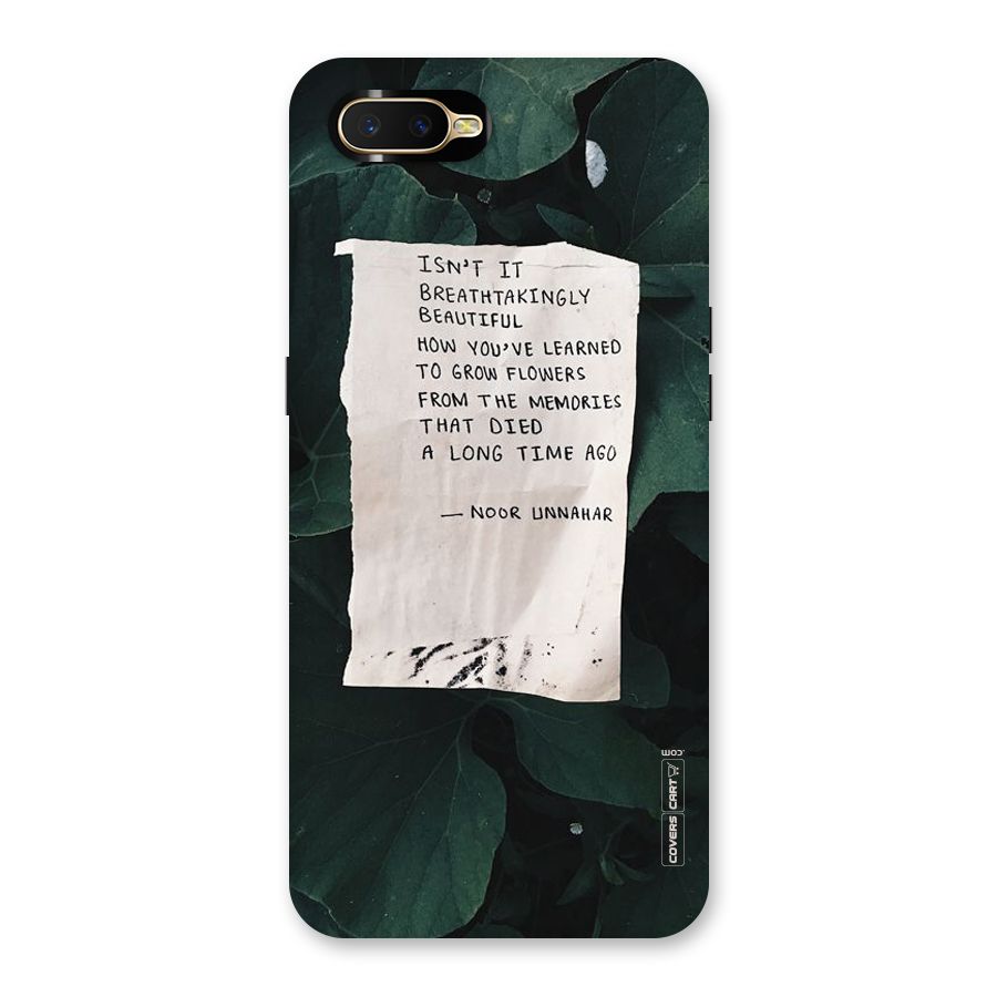 Memories Back Case for Oppo K1