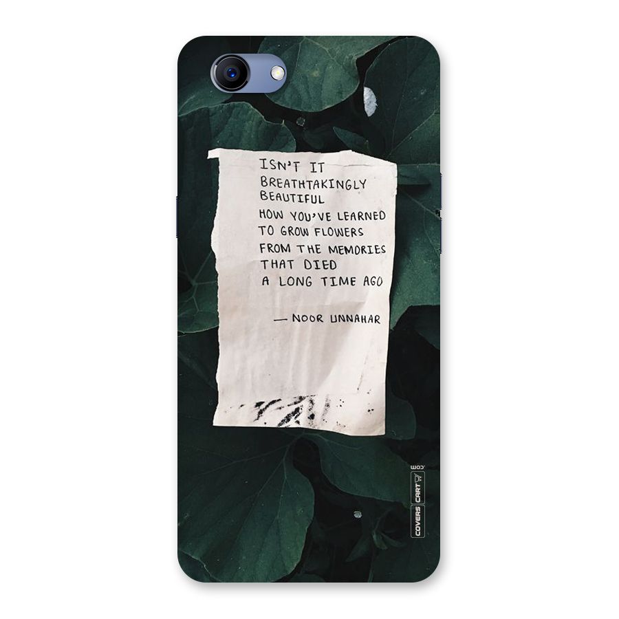 Memories Back Case for Oppo Realme 1