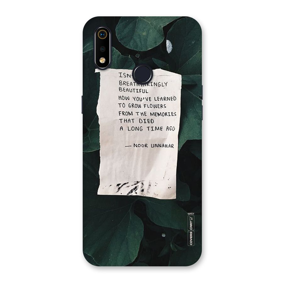 Memories Back Case for Realme 3i