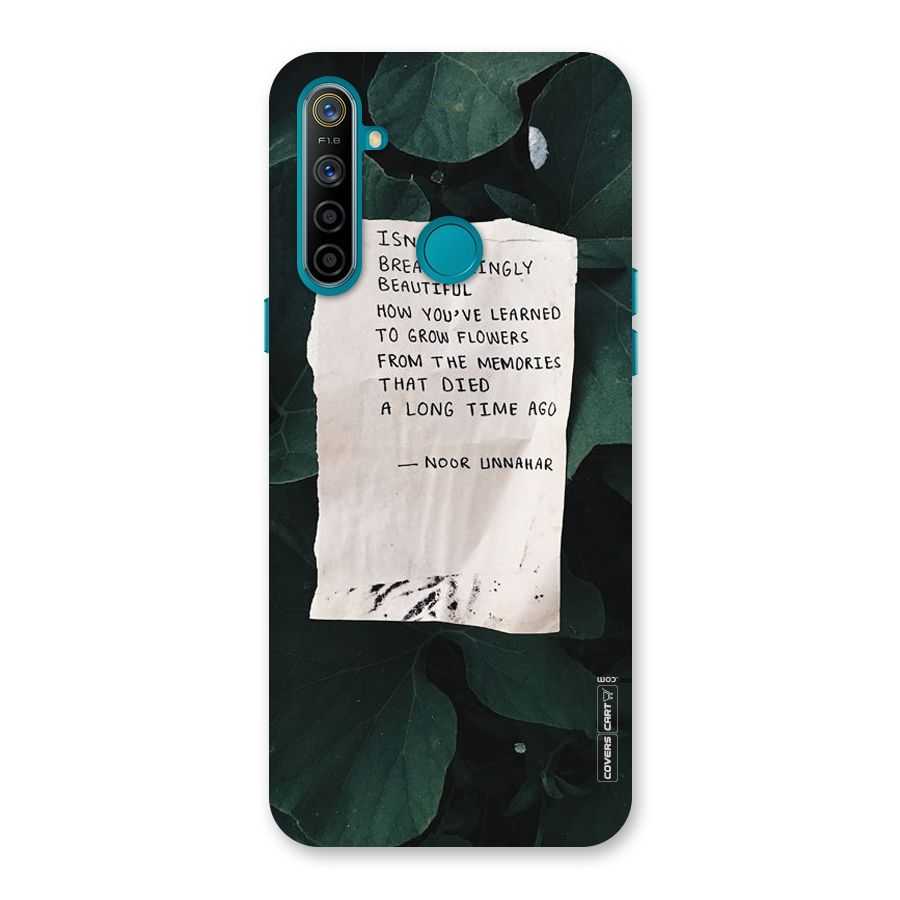 Memories Back Case for Realme 5i