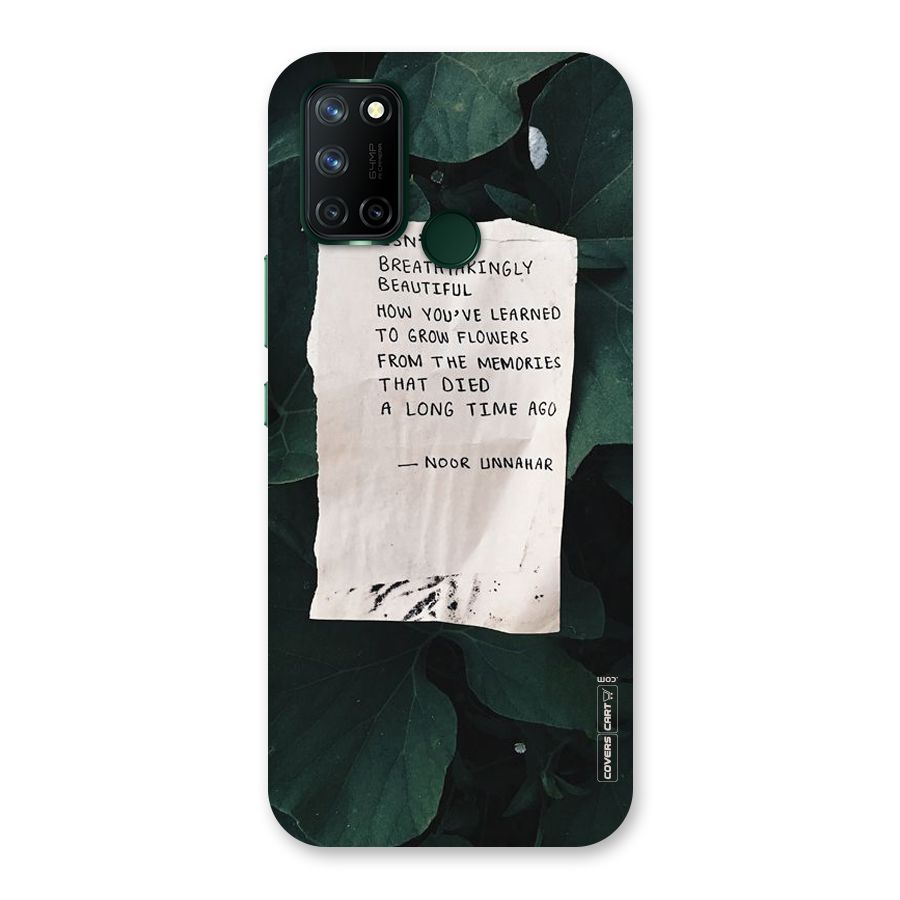Memories Back Case for Realme 7i