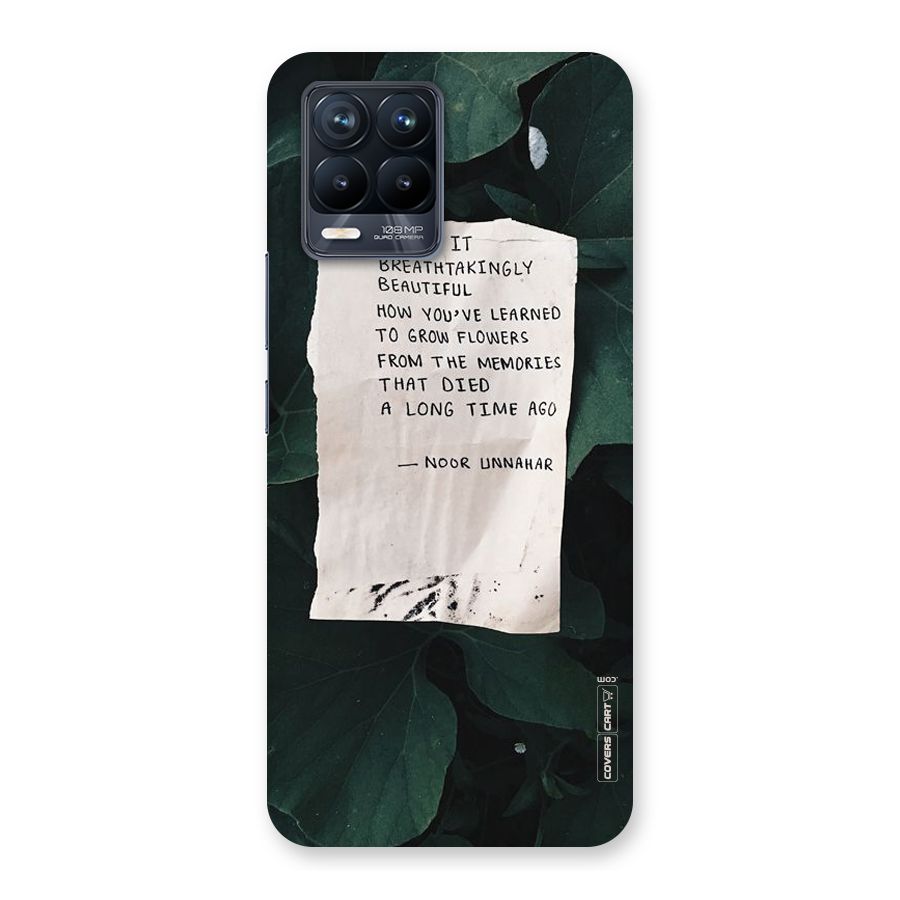 Memories Back Case for Realme 8 Pro