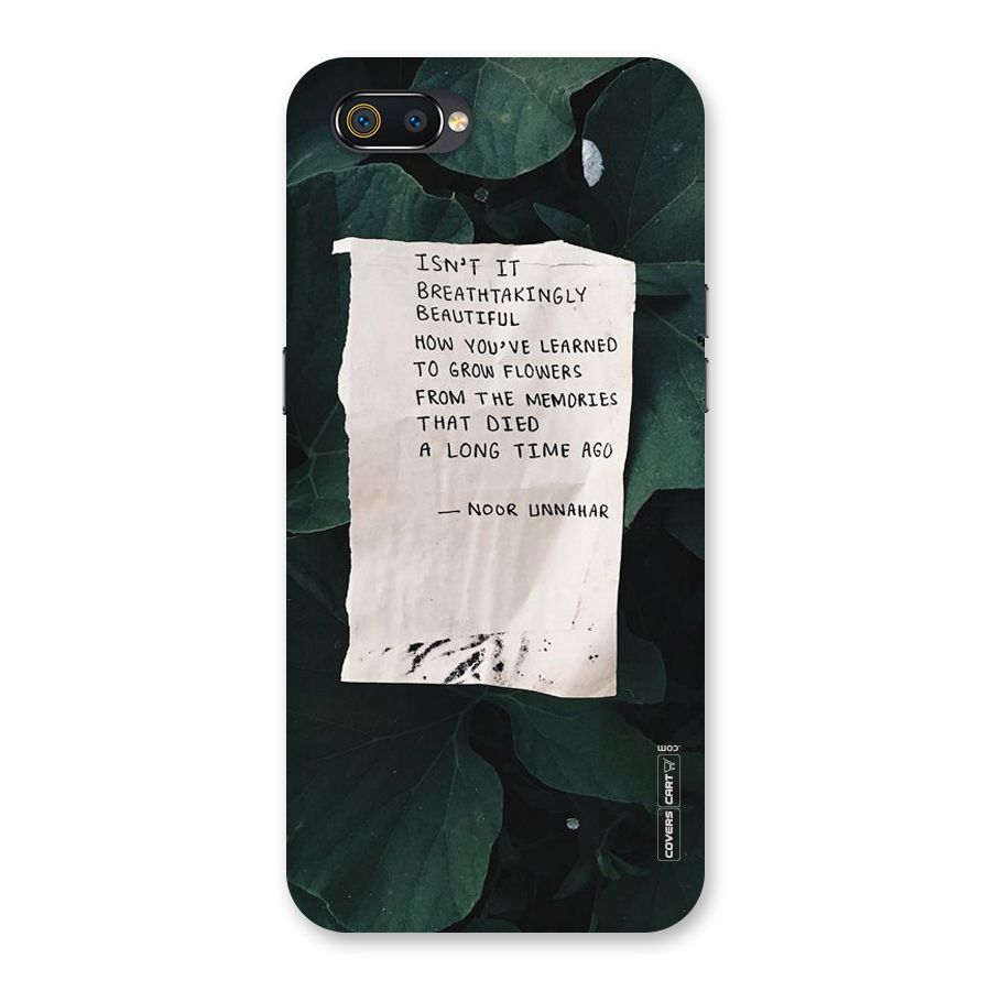 Memories Back Case for Realme C2