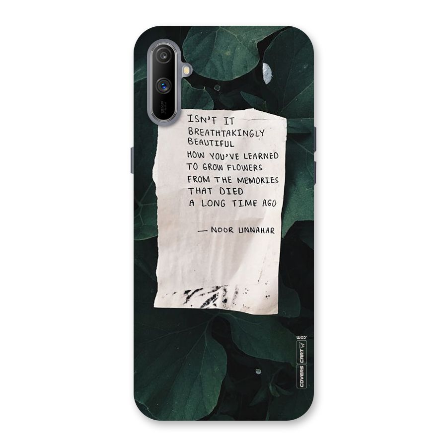 Memories Back Case for Realme C3