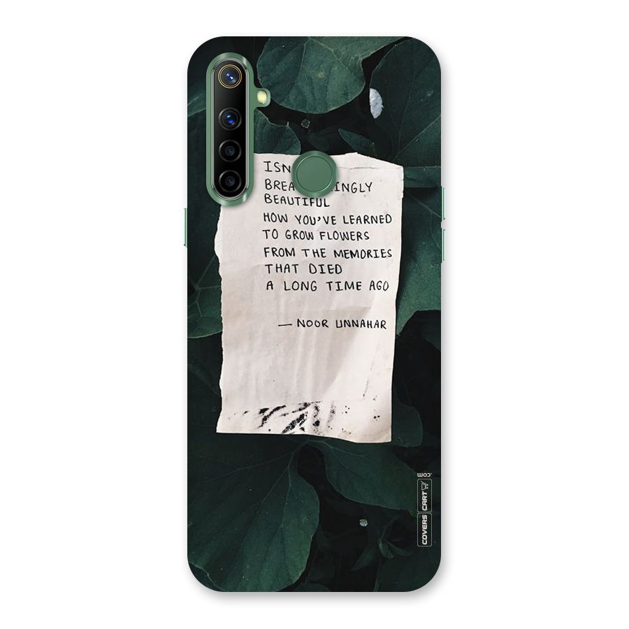 Memories Back Case for Realme Narzo 10