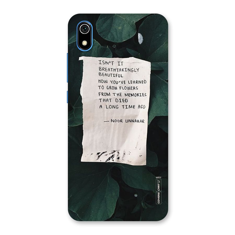 Memories Back Case for Redmi 7A