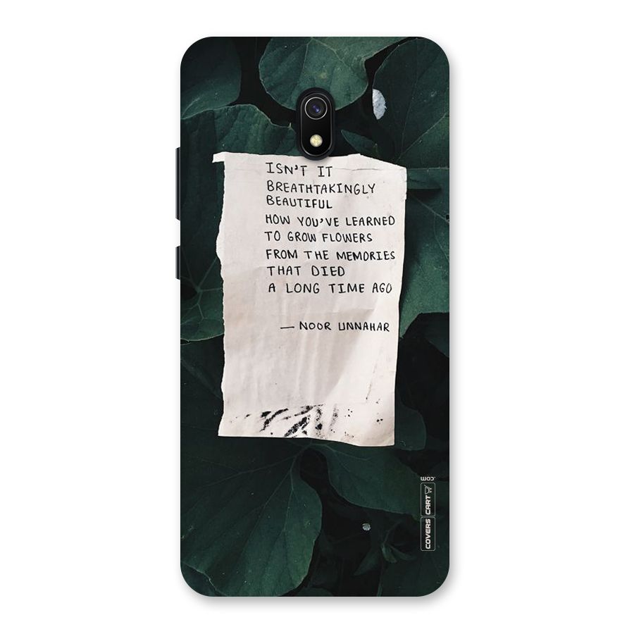 Memories Back Case for Redmi 8A