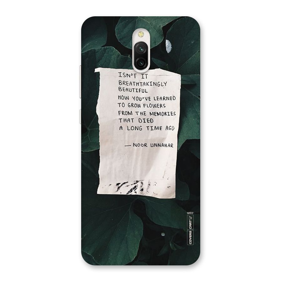 Memories Back Case for Redmi 8A Dual