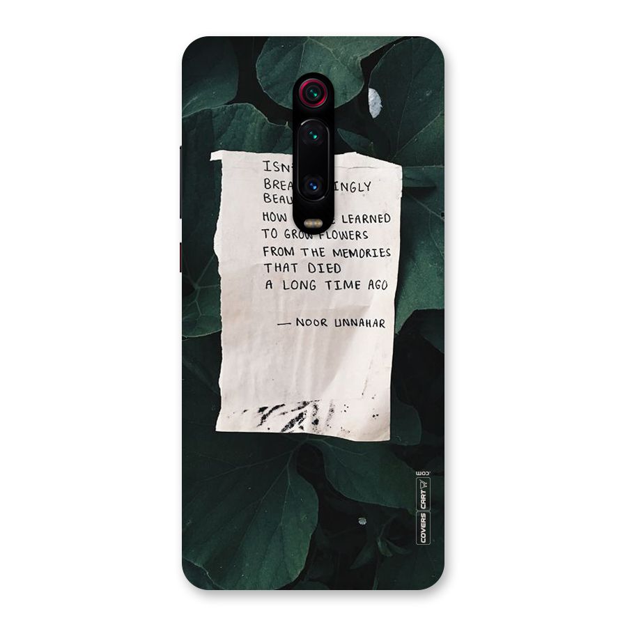 Memories Back Case for Redmi K20