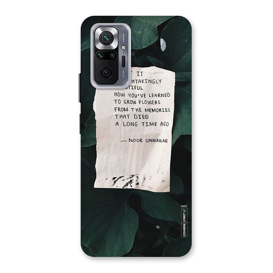 Memories Back Case for Redmi Note 10 Pro Max