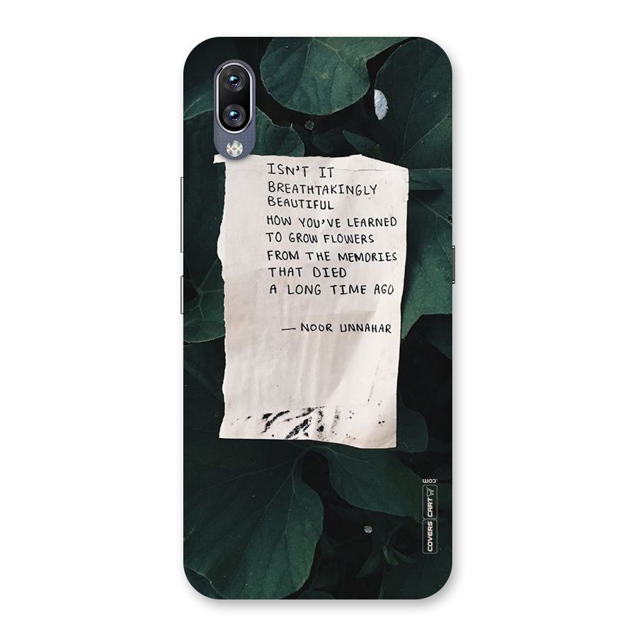 Memories Back Case for Vivo NEX