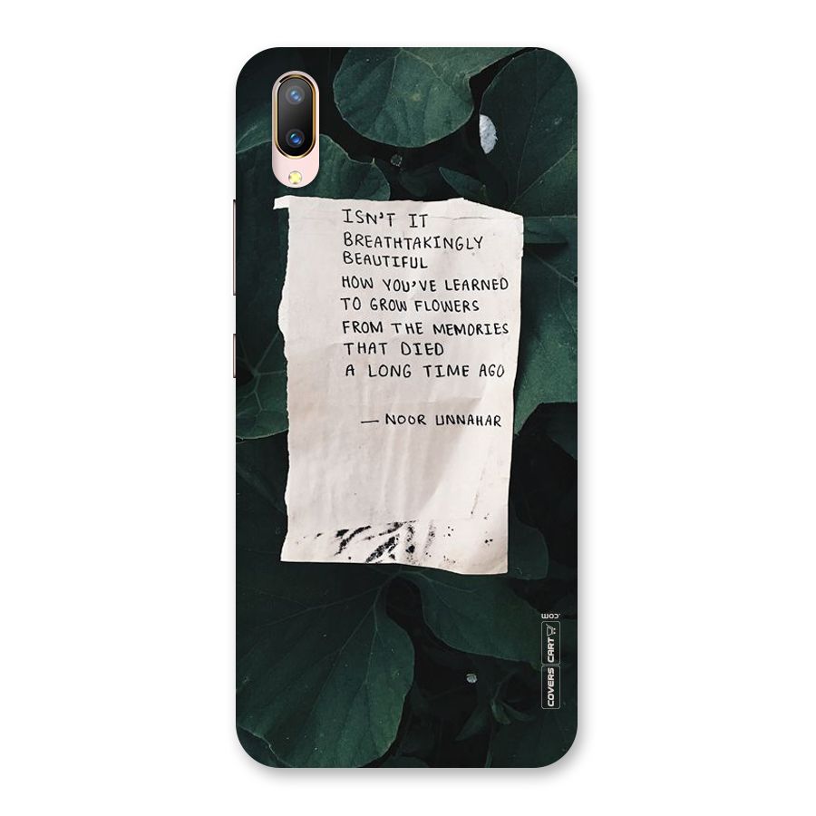 Memories Back Case for Vivo V11 Pro