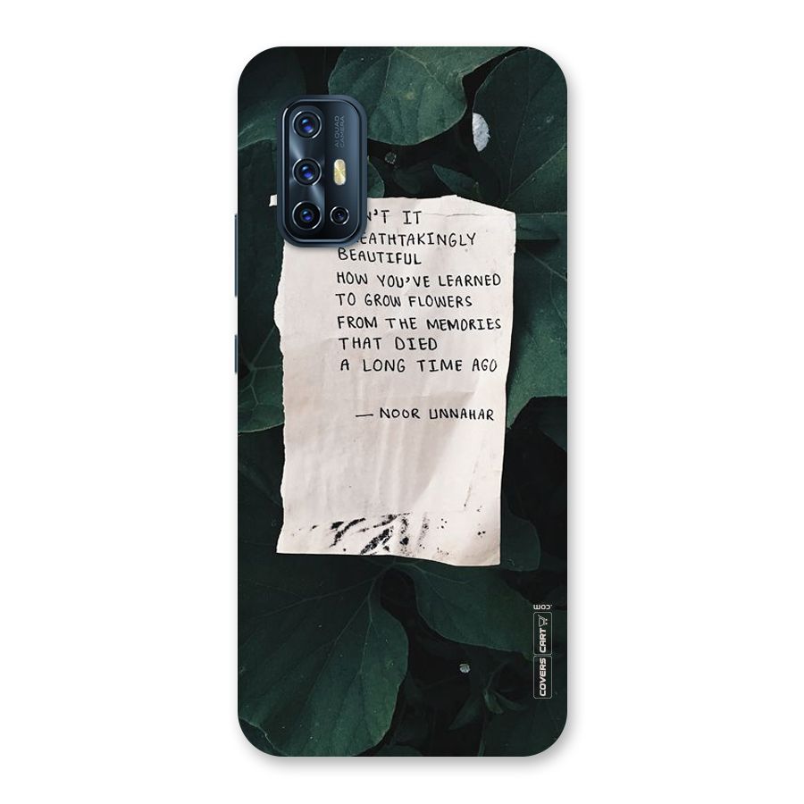 Memories Back Case for Vivo V17