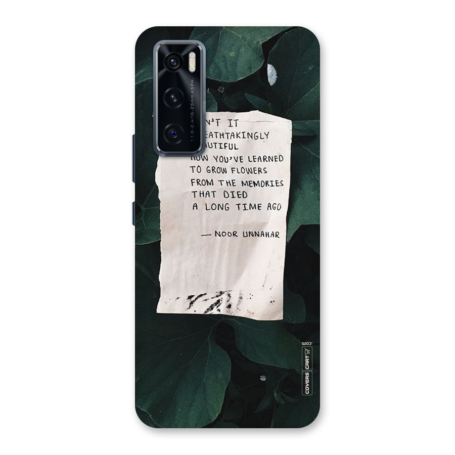 Memories Back Case for Vivo V20 SE