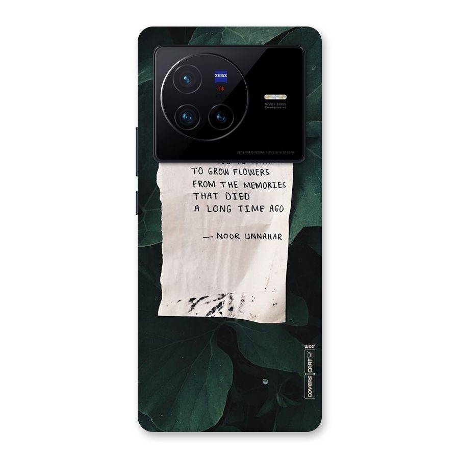 Memories Back Case for Vivo X80
