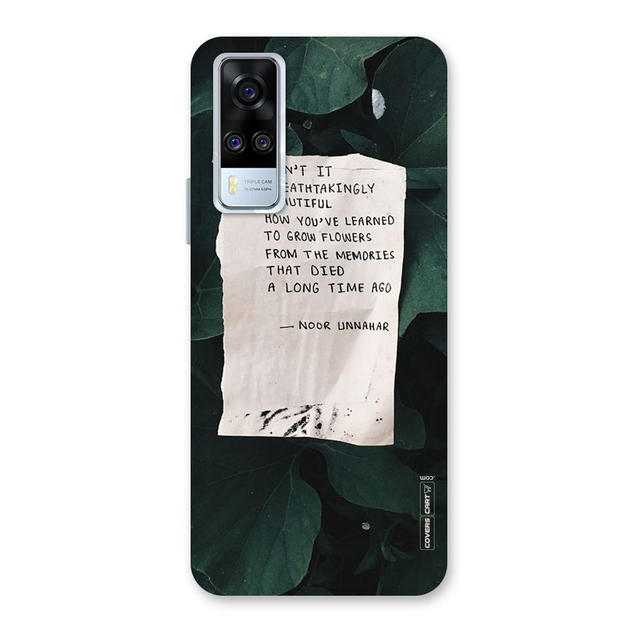 Memories Back Case for Vivo Y31