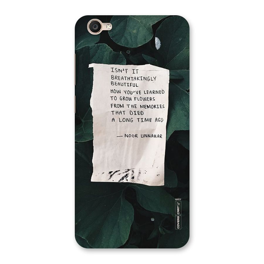 Memories Back Case for Vivo Y55