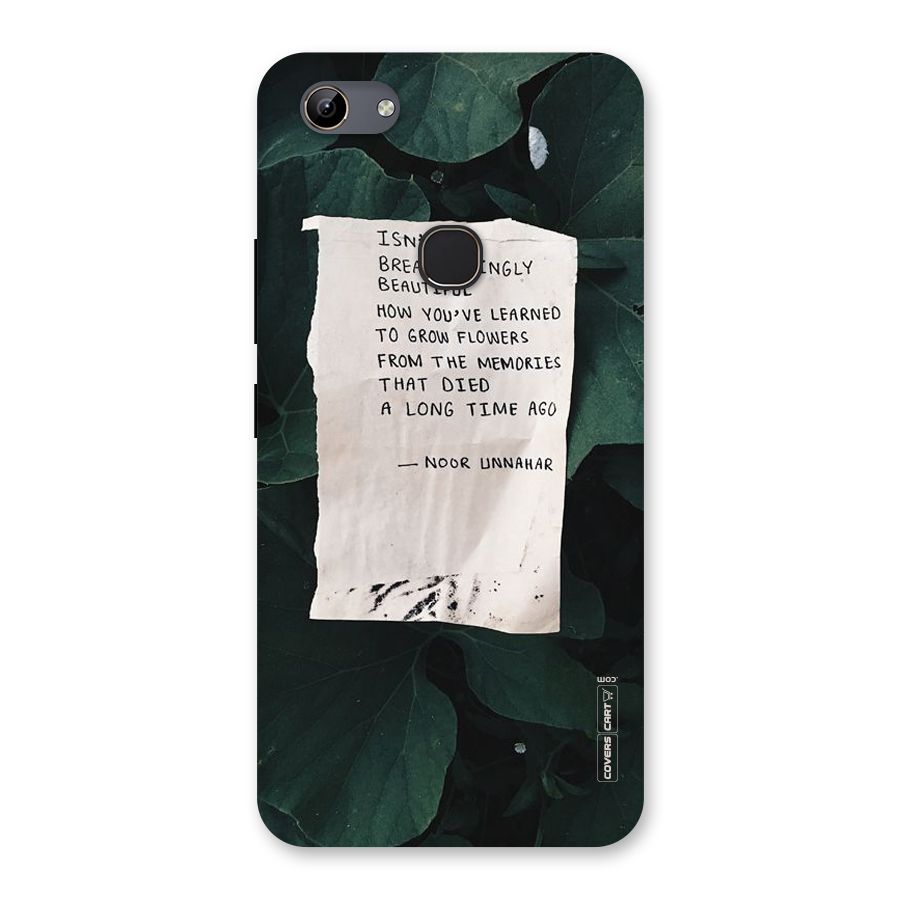 Memories Back Case for Vivo Y81