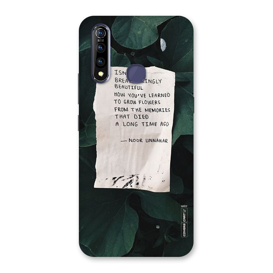Memories Back Case for Vivo Z1 Pro