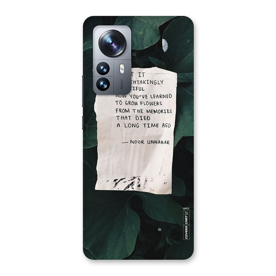 Memories Back Case for Xiaomi 12 Pro
