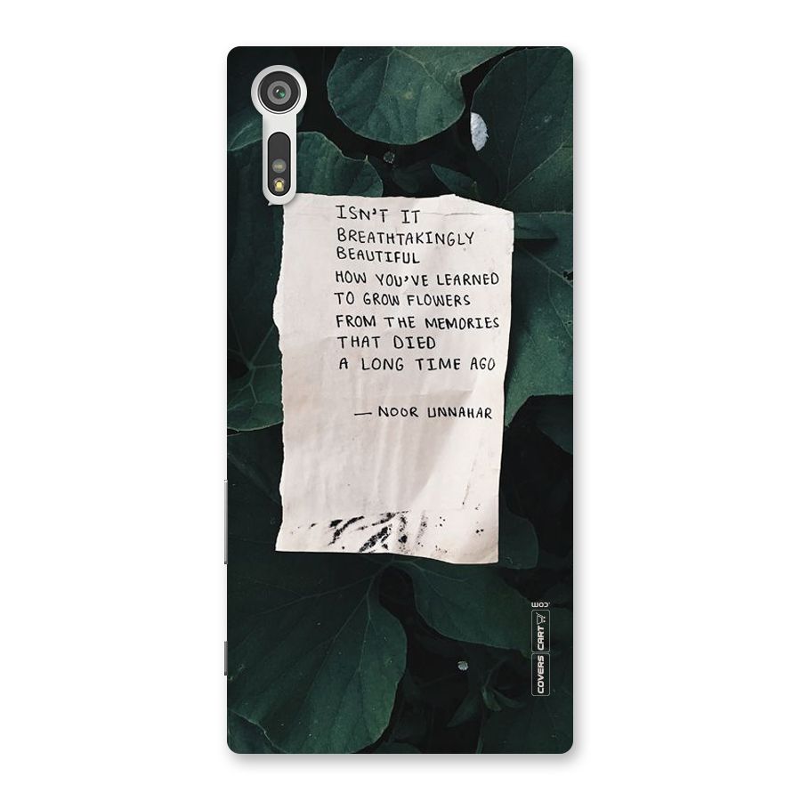 Memories Back Case for Xperia XZ