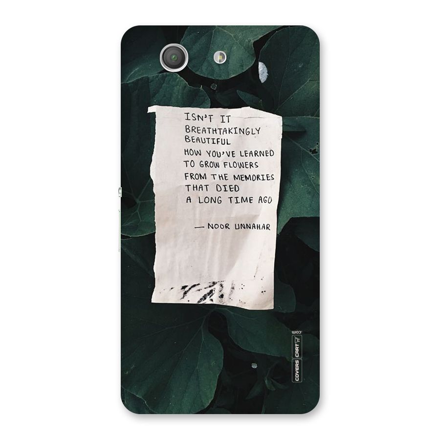 Memories Back Case for Xperia Z3 Compact