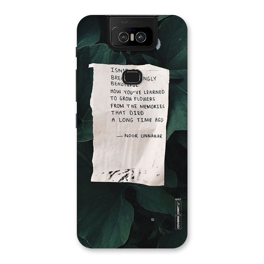 Memories Back Case for Zenfone 6z