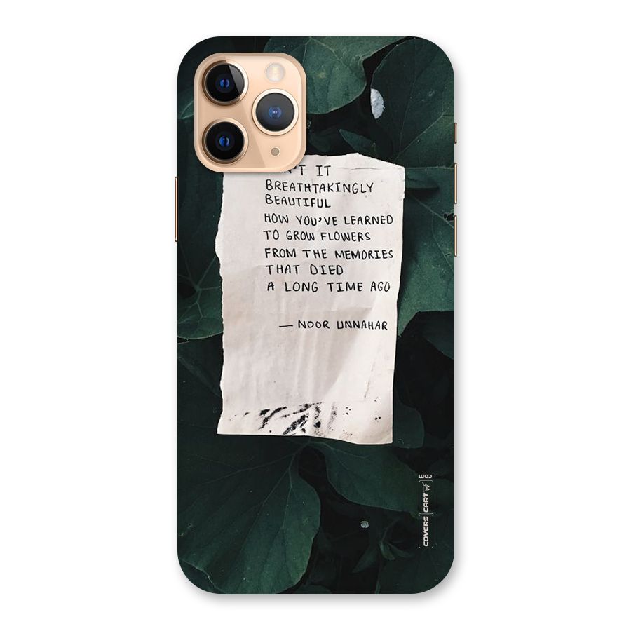 Memories Back Case for iPhone 11 Pro