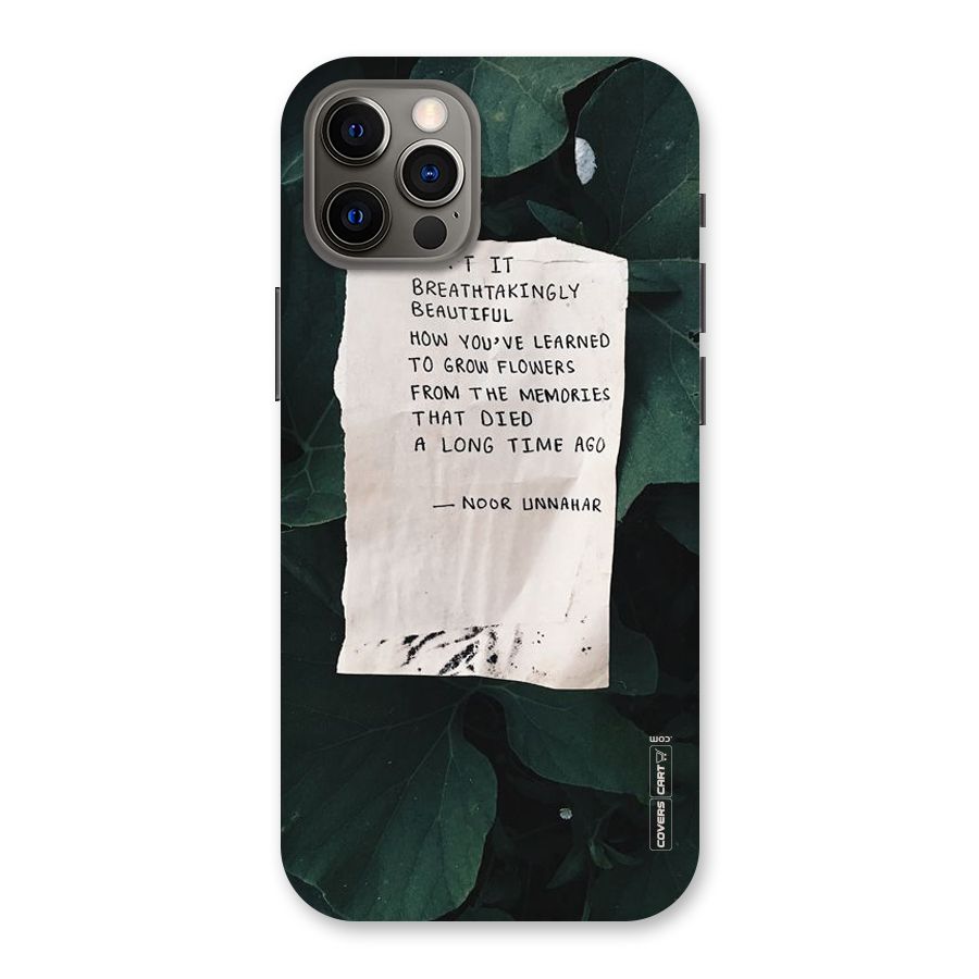Memories Back Case for iPhone 12 Pro