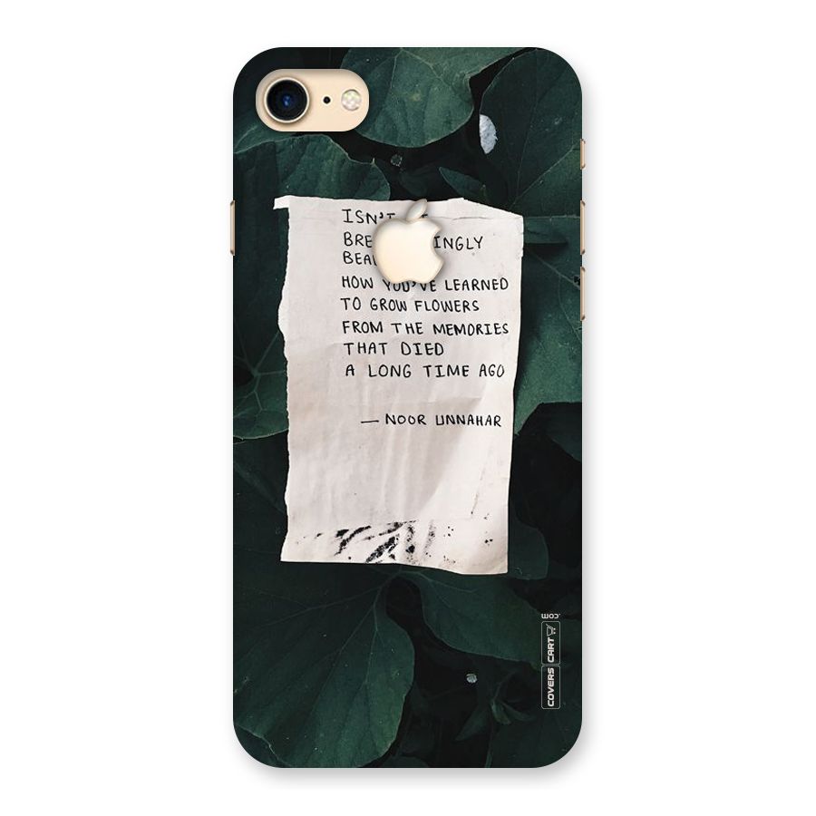 Memories Back Case for iPhone 7 Apple Cut