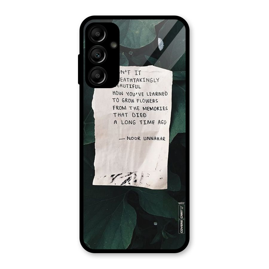 Memories Glass Back Case for Galaxy A14 5G